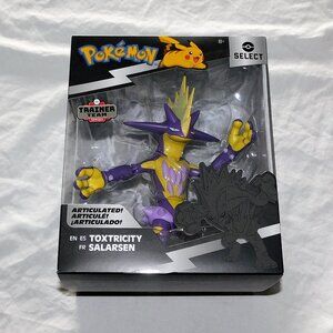 Pokemon Select Trainer Team Toxtricity Purple Yellow Figure Articulated NEW